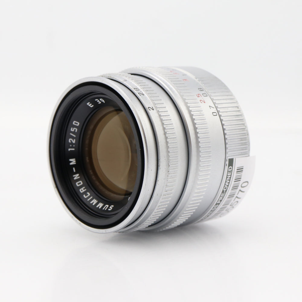 Leica 11816 Summicron-M 50mm f/2 zilver tweedehands