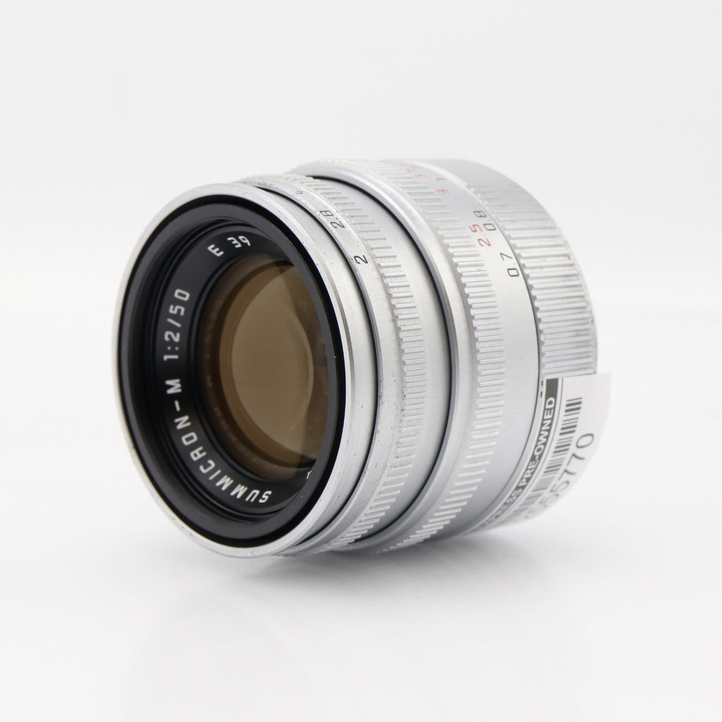 Leica 11816 Summicron-M 50mm f/2 zilver tweedehands