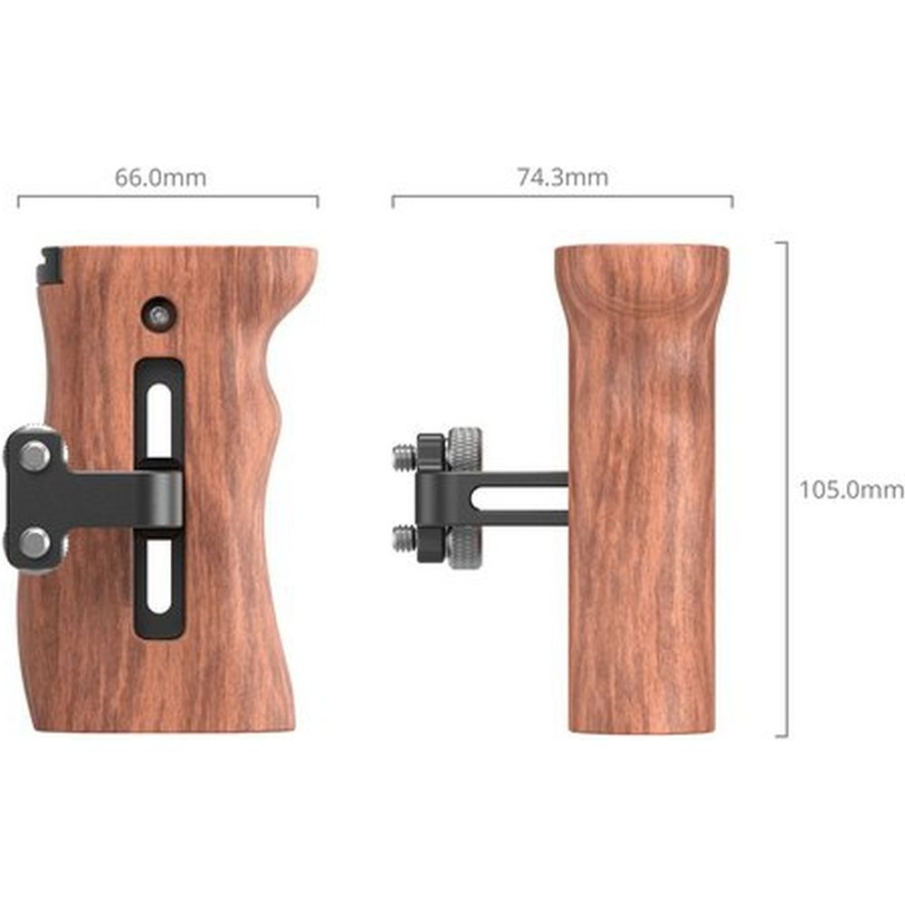 SmallRig 2093D Mango lateral universal de madera