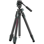 Ulanzi GlideGo JJ06 Video Tripod Carbon met kantelbare arm