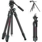 Ulanzi GlideGo JJ06 Video Tripod Carbon met kantelbare arm