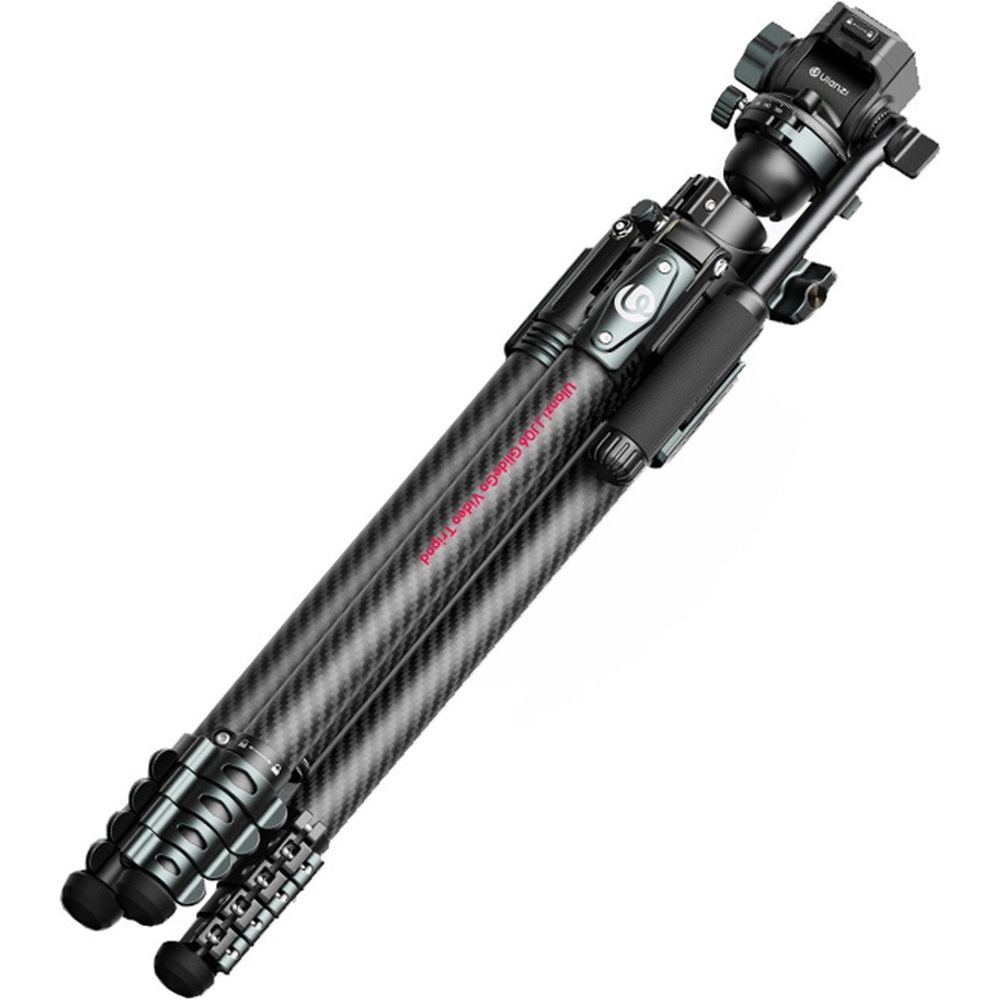 Ulanzi GlideGo JJ06 Video Tripod Carbon met kantelbare arm