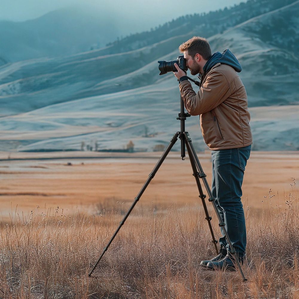 Ulanzi GlideGo JJ06 Video Tripod Carbon met kantelbare arm