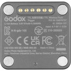Godox X5 Flash wireless con slitta e trigger per iT32 e Canon