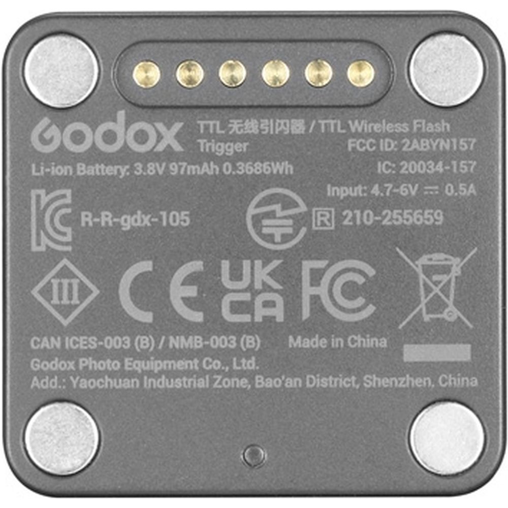 Godox X5 Flash wireless con slitta e trigger per iT32 e Fujifilm