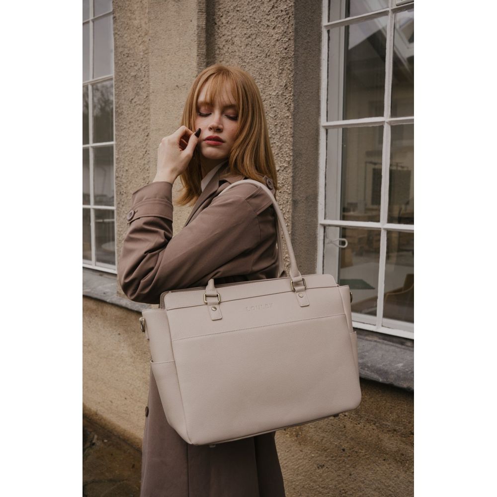 Loulex Handtasche beige