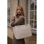 Loulex Handtasche beige