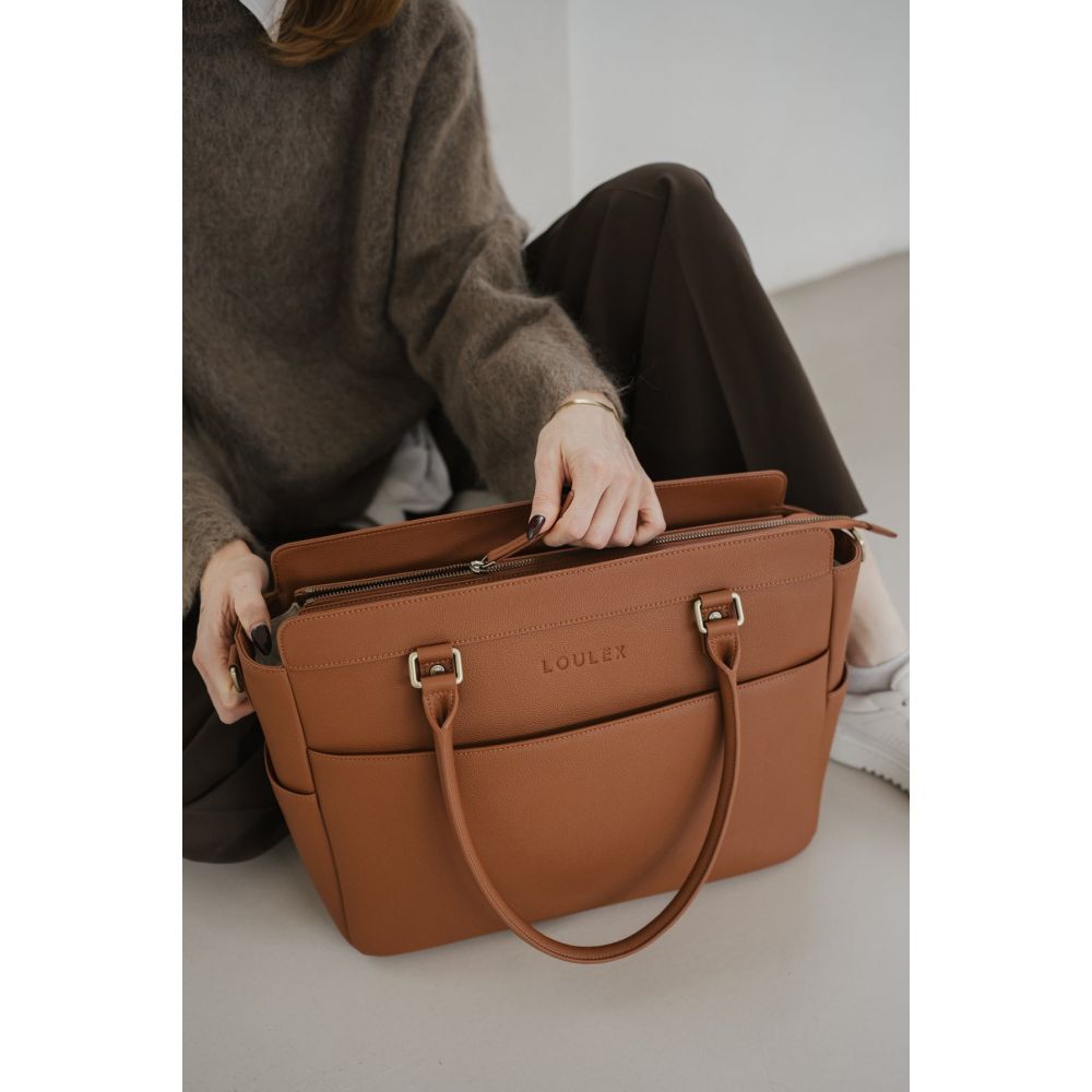 Loulex Borsa marrone