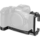 SmallRig 5962 Placa de montaje en forma de L con ranura para AirTag para Canon EOS R6 Mark III / R6 Mark II / R5 Mark II