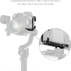 SmallRig 5962 Placa de montaje en forma de L con ranura para AirTag para Canon EOS R6 Mark III / R6 Mark II / R5 Mark II