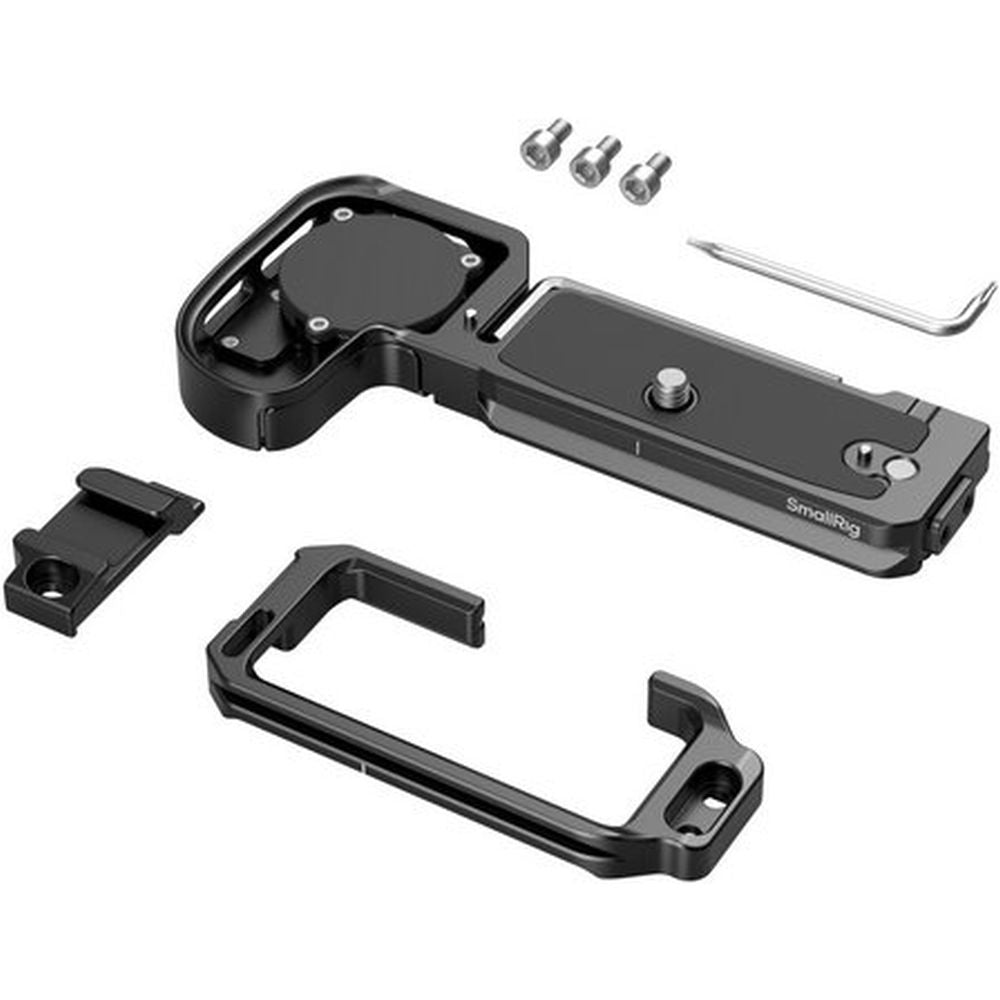 SmallRig 5962 Placa de montaje en forma de L con ranura para AirTag para Canon EOS R6 Mark III / R6 Mark II / R5 Mark II