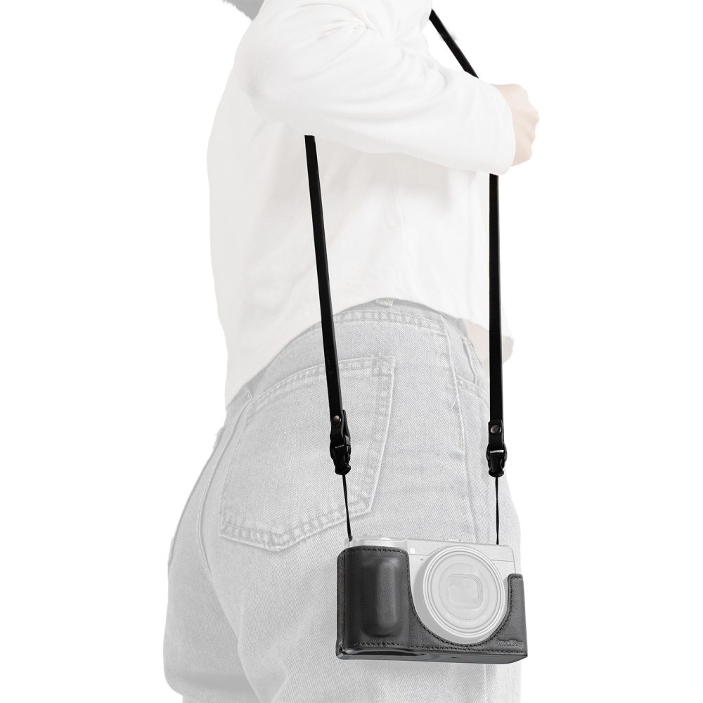 SmallRig 5686 Quick Release Shoulder Strap voor Ricoh GR Series, Black