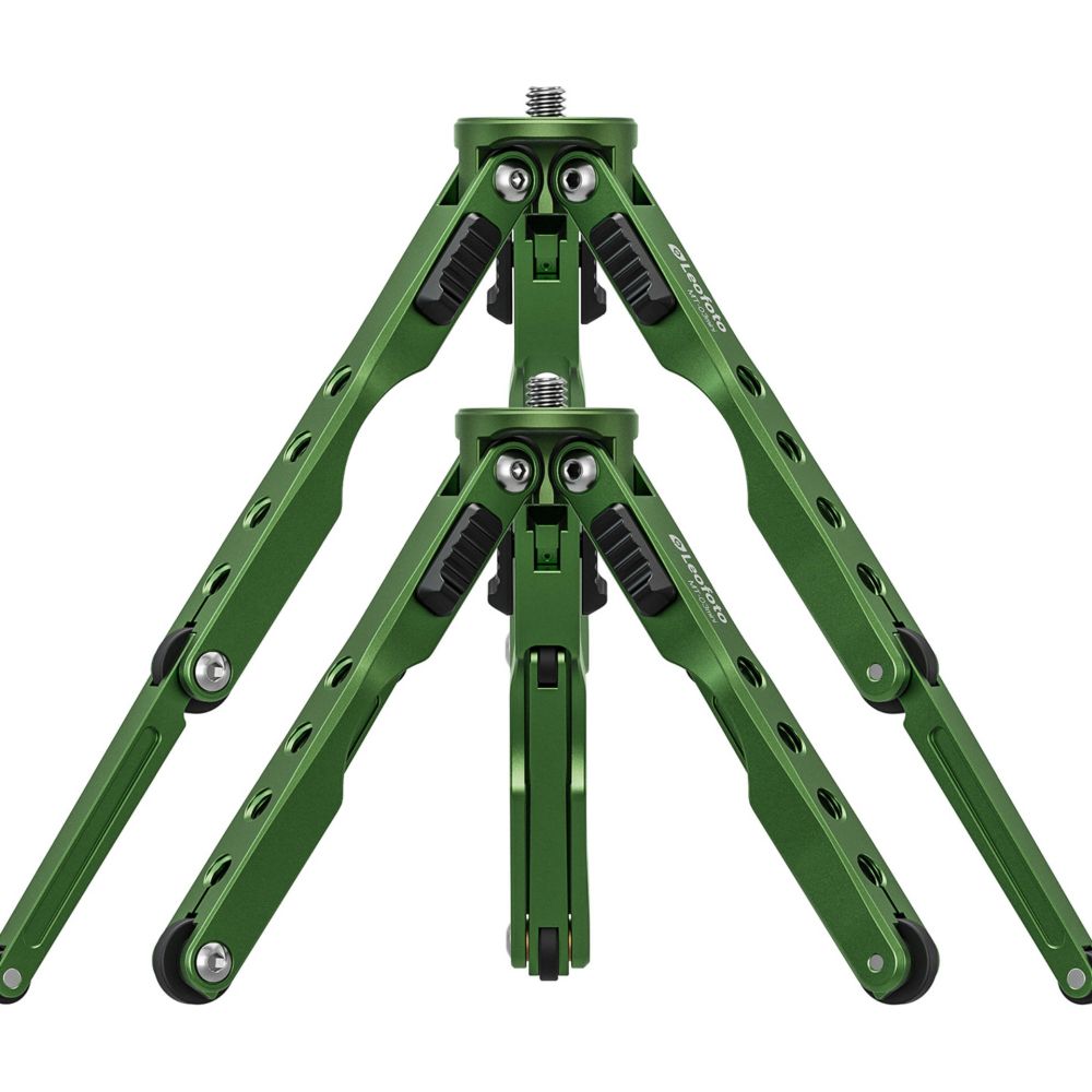 Leofoto MT-03mini Trípode de mesa + rótula MBH-20 (verde)