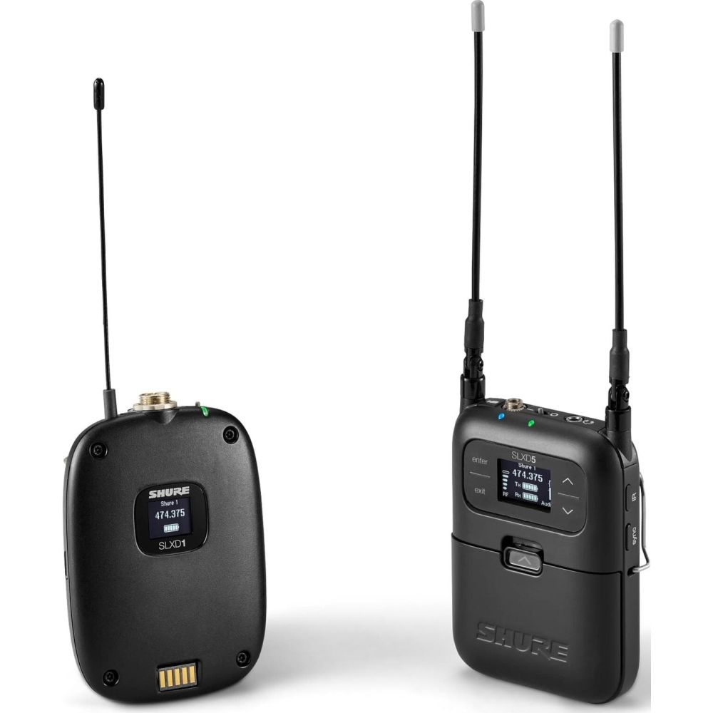 Shure SLX-D15 portable bodypack system (606-650 MHz)