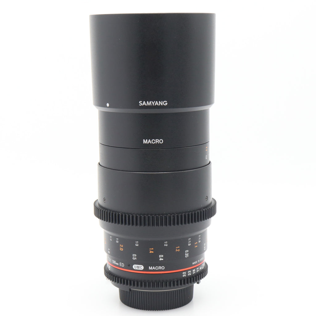 Samyang 100mm f/3.1 ED UMC Macro Nikon tweedehands