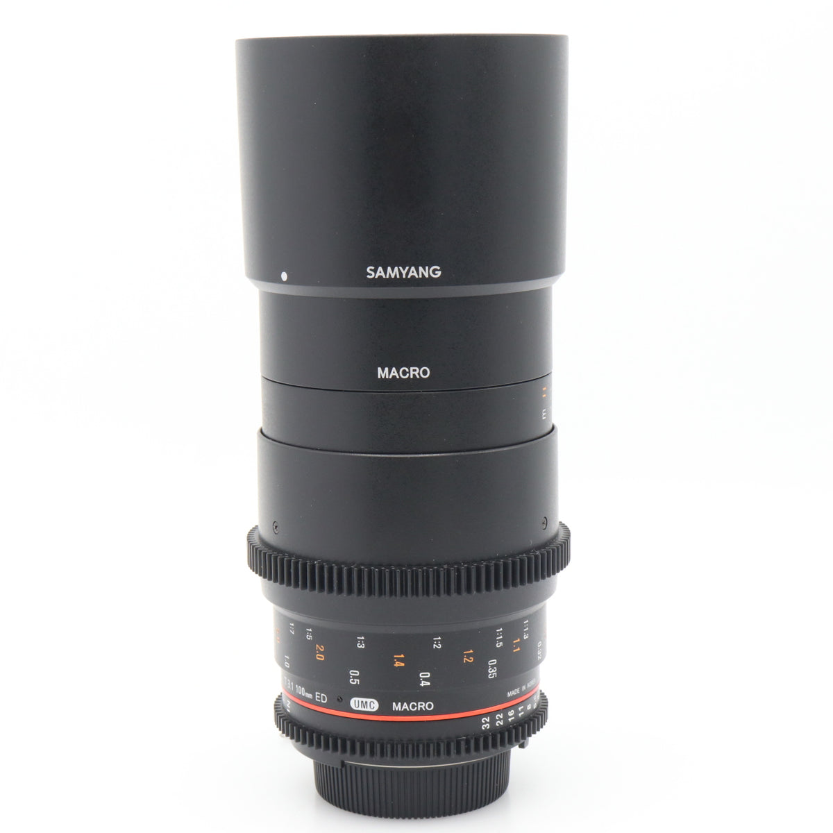 Samyang 100mm f/3.1 ED UMC Macro Nikon tweedehands
