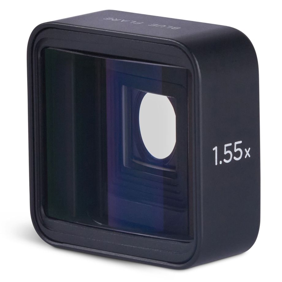 Moment Anamorphic 1.55x Mobile Objetivo - T-Series / Azul Flare