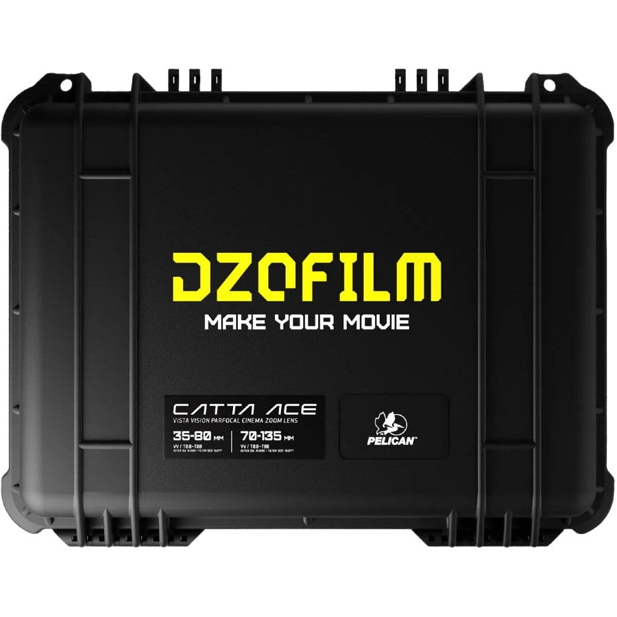 DZOFilm Hard Estuche para kit Catta Ace de 2 objetivos (Pelican Hard Estuche)