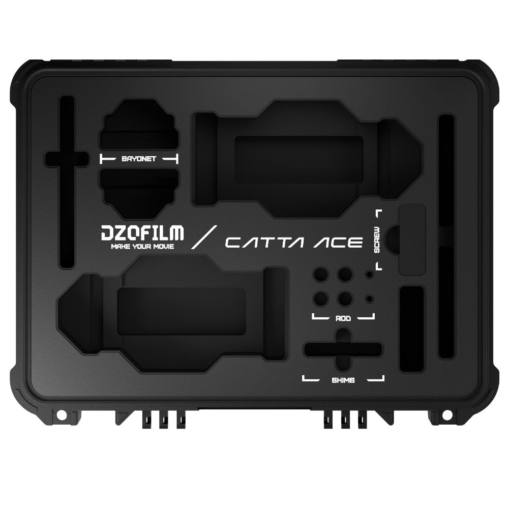 DZOFilm Hard Estuche para kit Catta Ace de 2 objetivos (Pelican Hard Estuche)