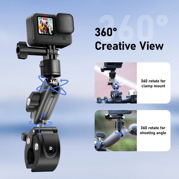 Telesin Quick-Release Tube Clamp - DJI Osmo Action 3/4/5/6