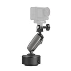 Telesin Soporte de ventosa eléctrica con brazo y montaje GoPro