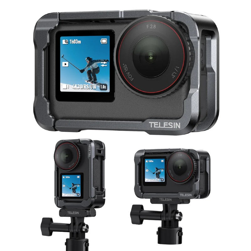 Telesin Gabbia in Alluminio per DJI Osmo Action 6