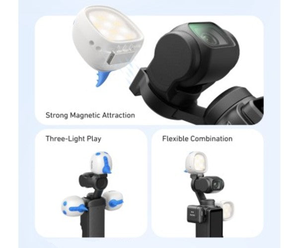 Telesin Supporto per Mini Monster Light DJI Osmo Pocket 3