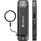 Ulanzi CR3 Lector de tarjetas 3 en 1 4.0 con USB y USB-C