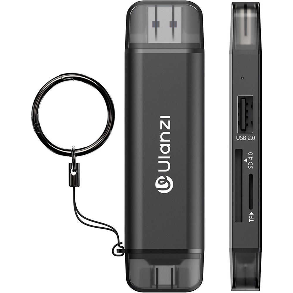 Ulanzi CR3 Lector de tarjetas 3 en 1 4.0 con USB y USB-C