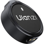 Ulanzi A21 Set microfono wireless + custodia Lightning - Nero e bianco