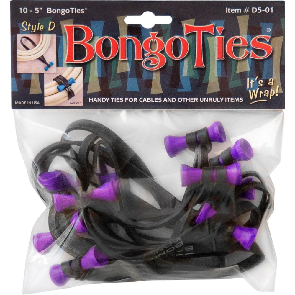 Bongo Ties Ube (Pin morado)