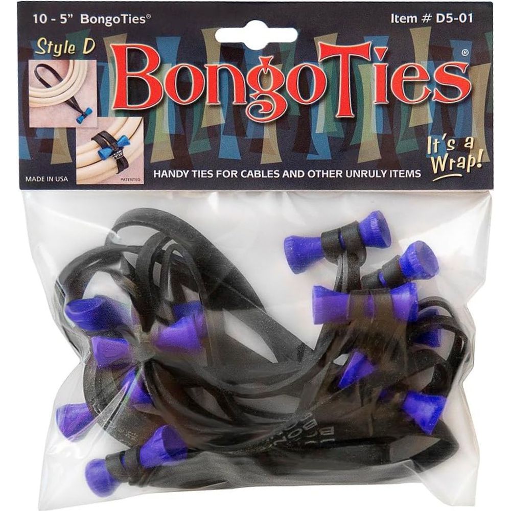 Bongo Ties Peacock (Pin azul)