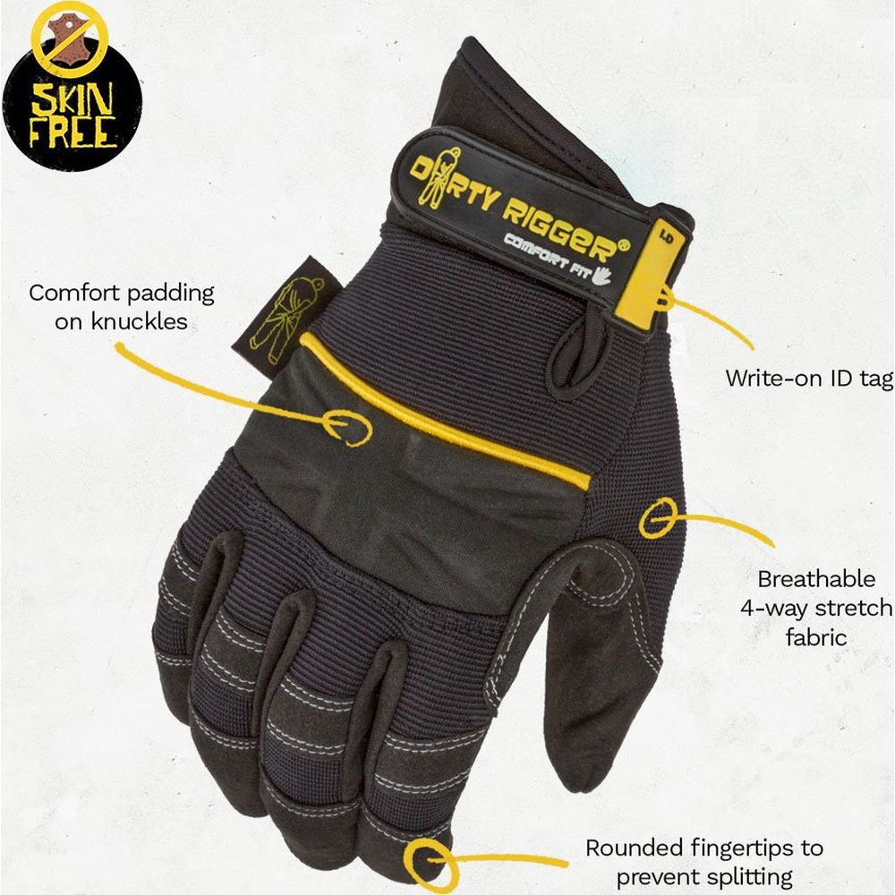 Dirty Rigger Comfort Fit Rigger (V1.6) Guante XL
