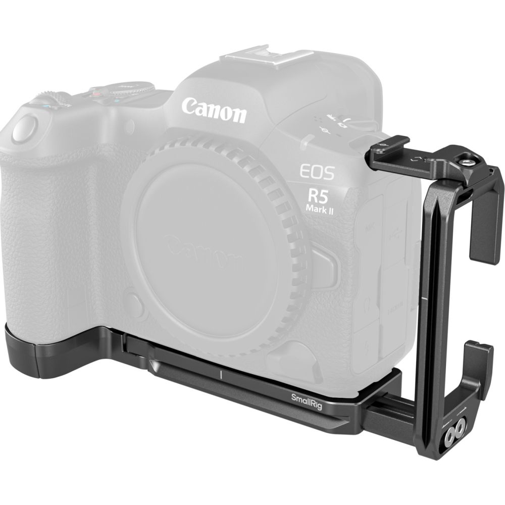 SmallRig 4983B Placa de montaje en forma de L para Canon EOS R5 Mark II