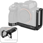 SmallRig 6034 Placa de montaje en forma de L con ranura para AirTag para Sony Alpha 7 V / 7R V / 7 IV