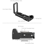 SmallRig 6034 Placa de montaje en forma de L con ranura para AirTag para Sony Alpha 7 V / 7R V / 7 IV