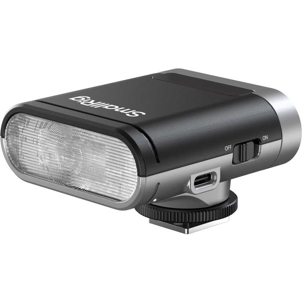 SmallRig 5818 RS20 Flash mini Speedlite, plateado