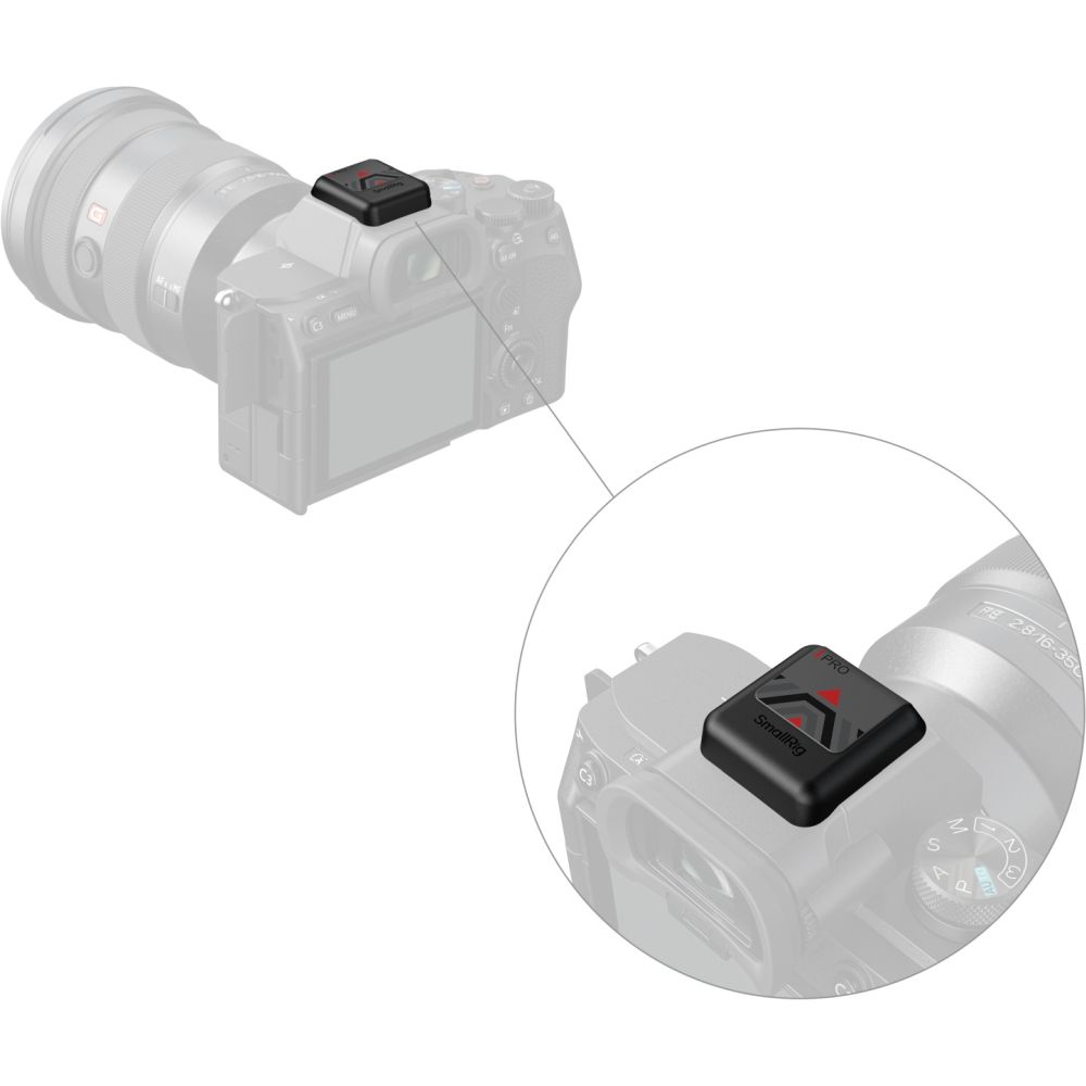 SmallRig 5494 Cubierta de zapata para Sony, negra, 2 piezas