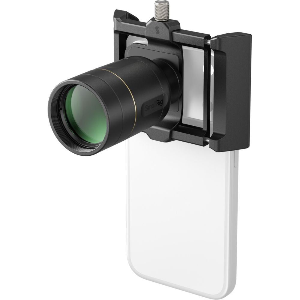 SmallRig 5334 Kit de teleobjetivo y macro con aumento de 2x para teléfonos (montura T)