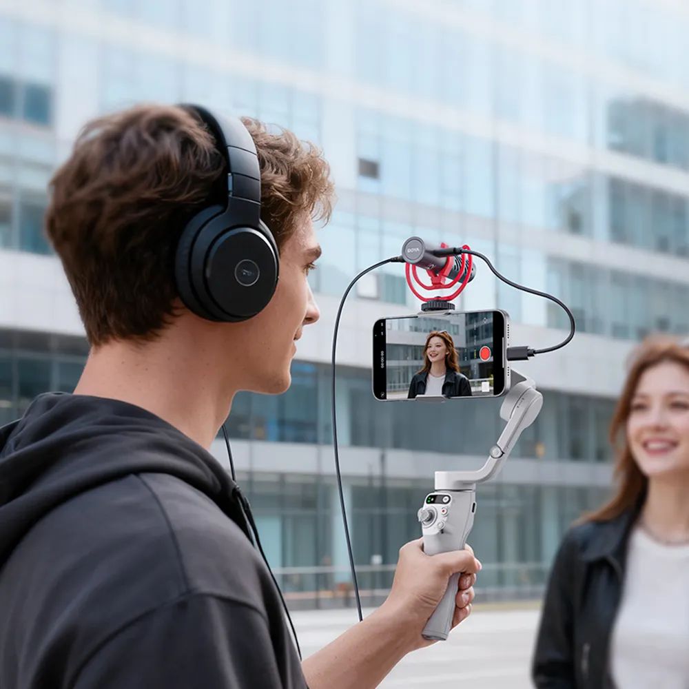 Boya BY-MM1 AI Supercardioid On-Fotocamera Microphone