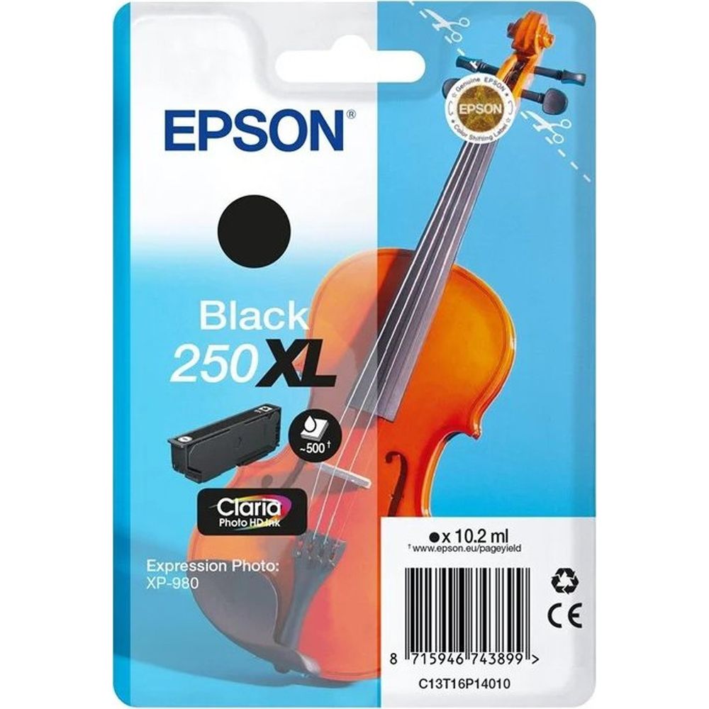Epson Singlepack Schwarze 250XL Tinte