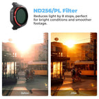 Freewell DJI Mini 5 Pro Filters Bright Day - 6 Pack