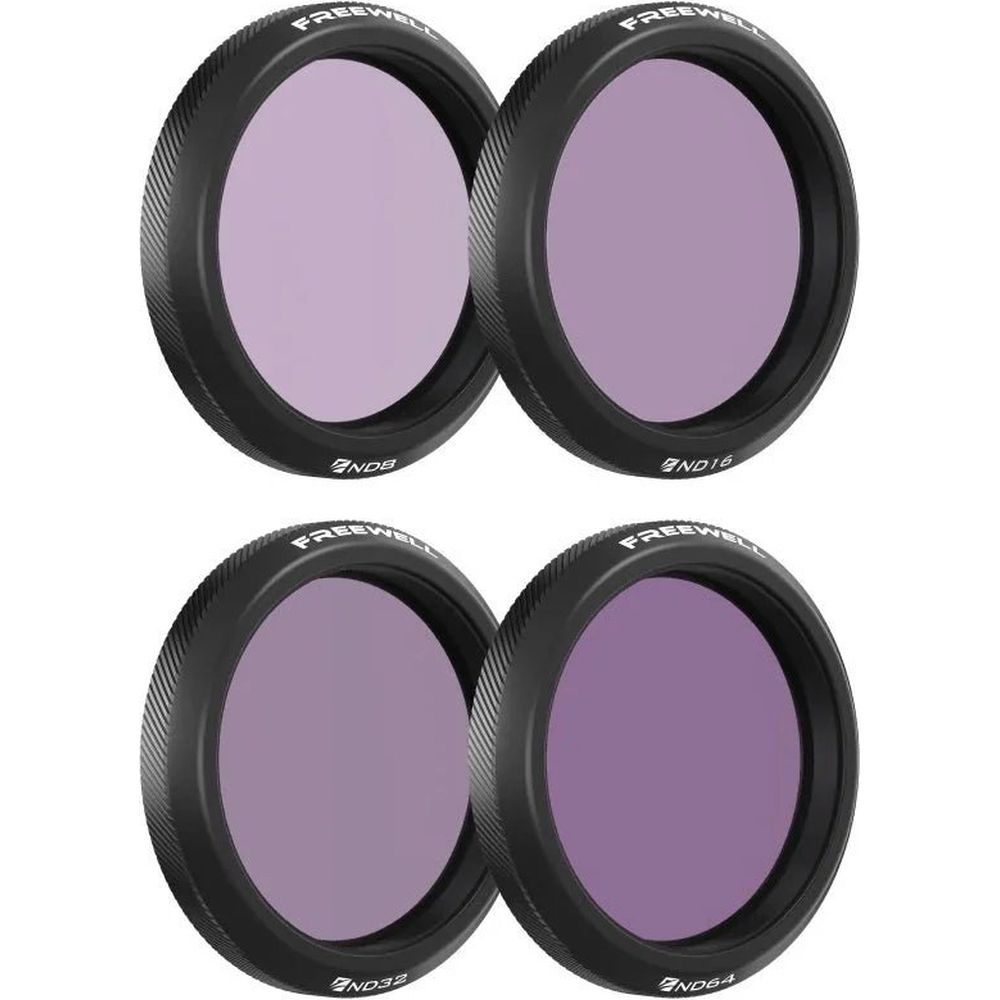 Freewell DJI Osmo Action 5 Pro Filters - Standard Day - 4Pack