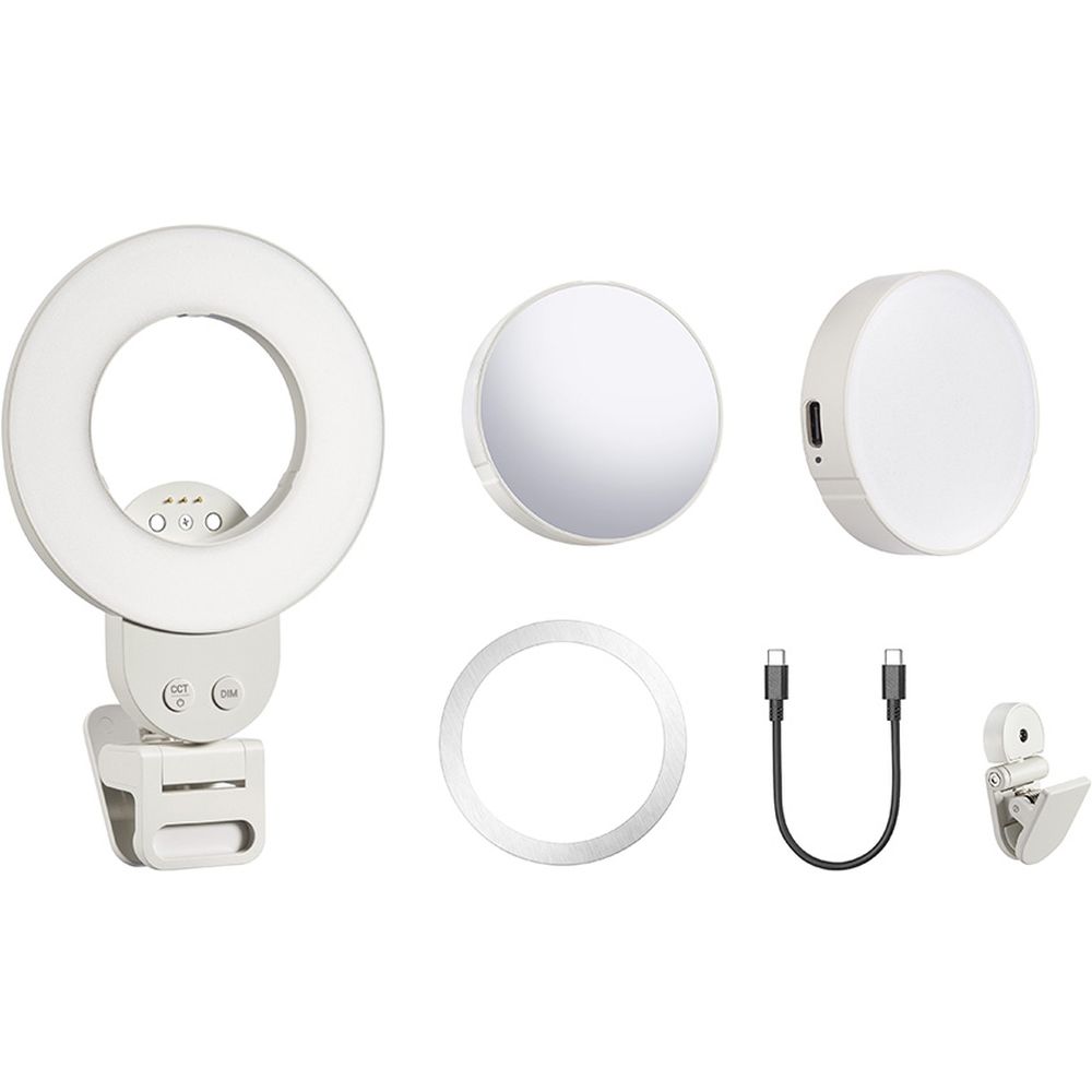 Godox LR Litemons Kit Anillo de luz LED bicolor para selfies (LR15Bi + LR30Bi)