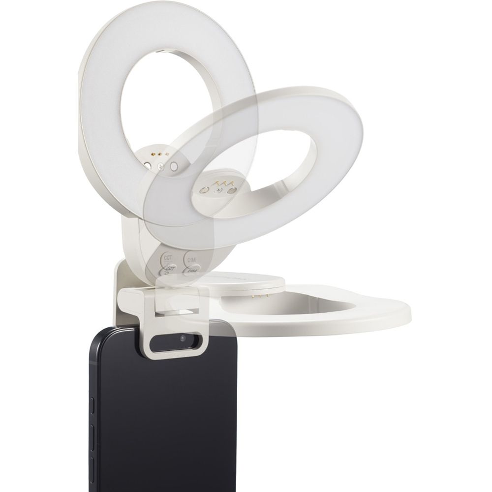 Godox LR Litemons Kit Anillo de luz LED bicolor para selfies (LR15Bi + LR30Bi)