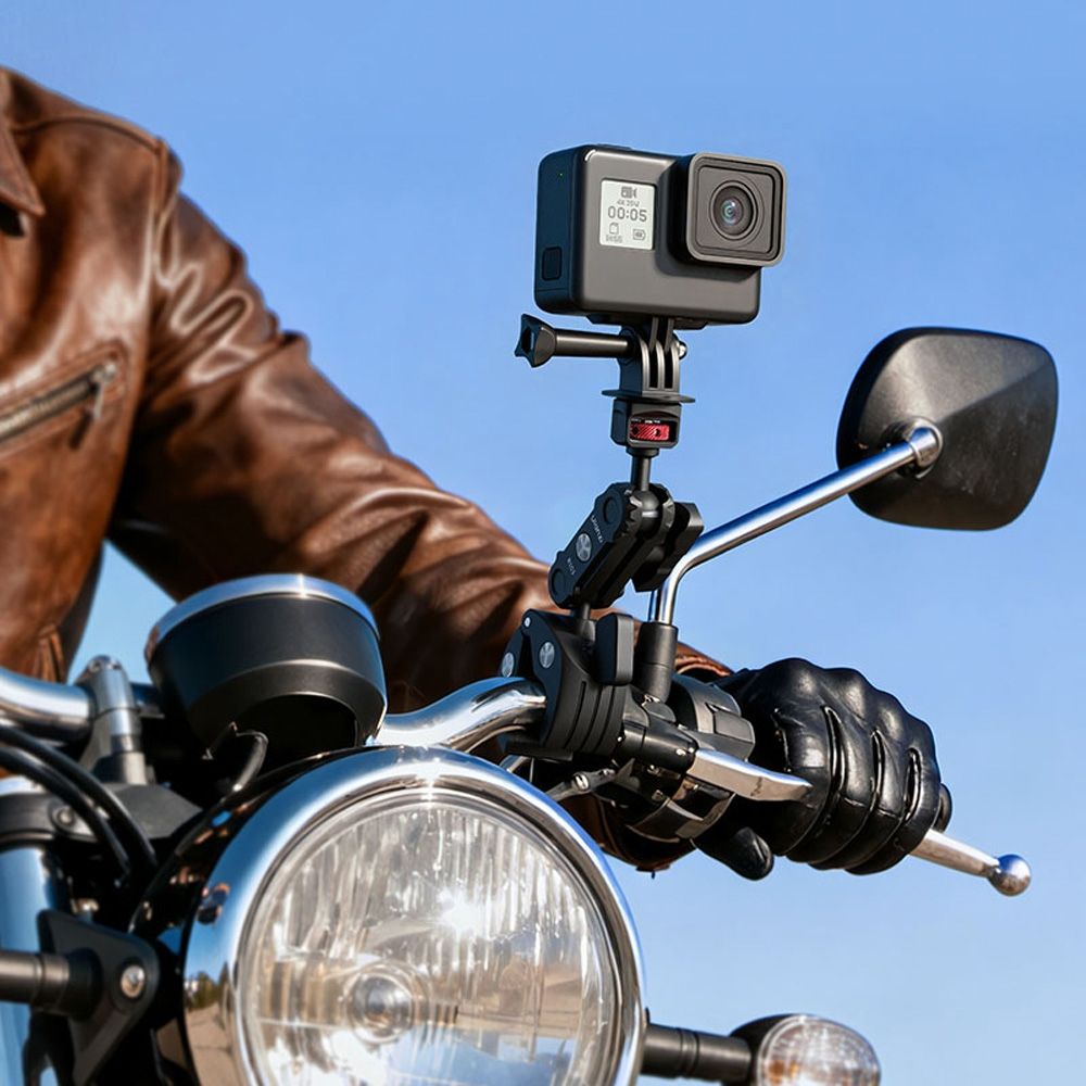 Ulanzi VL03 Motorrad Unsichtbarer Selfie-Stick Halter