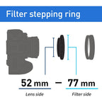 Kenko Stepping Ring 52mm - 77mm