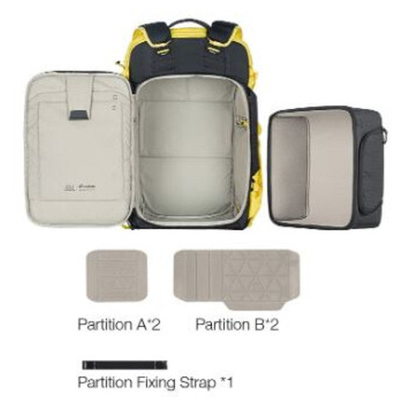 Leofoto Backup Series Backpack 35L Green inkl. Medium Divider