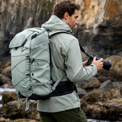 Leofoto Backup Series Backpack 35L Green inkl. Medium Divider