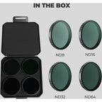 Freewell Filtres pour DJI Osmo Action 6 - Journée standard - Pack de 4